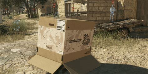 box metal gear solid|Metal Gear Solid cardboard box.